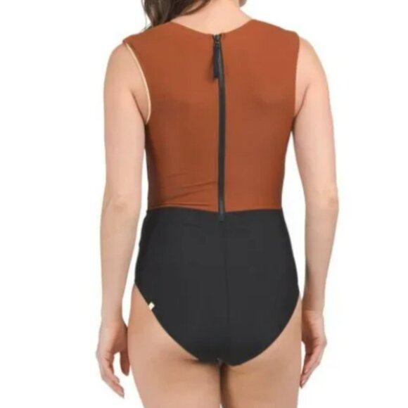 NWT Summersalt The Surf Color Block One-piece Swimsuit - Picture 2 of 11